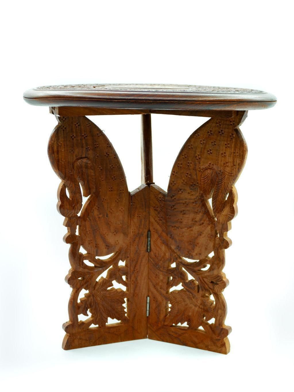 Two Carved Coffee Tables, Oriental Manufacture, Mid 20th Century photo Furniture