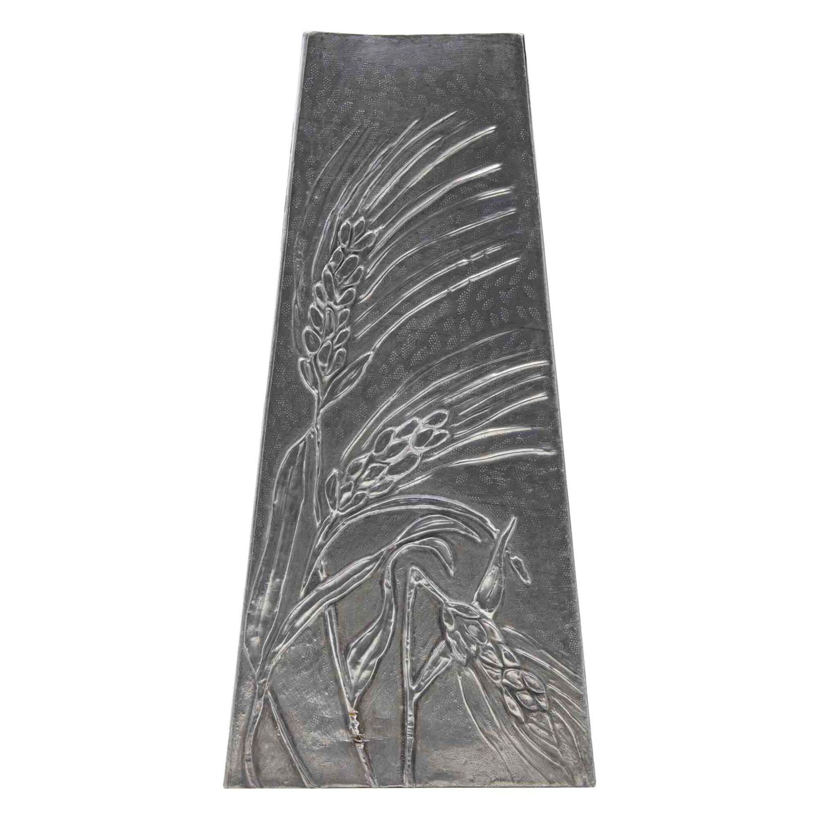 Art Nouveau Pewter Vase, Italy, Early 20th Century
