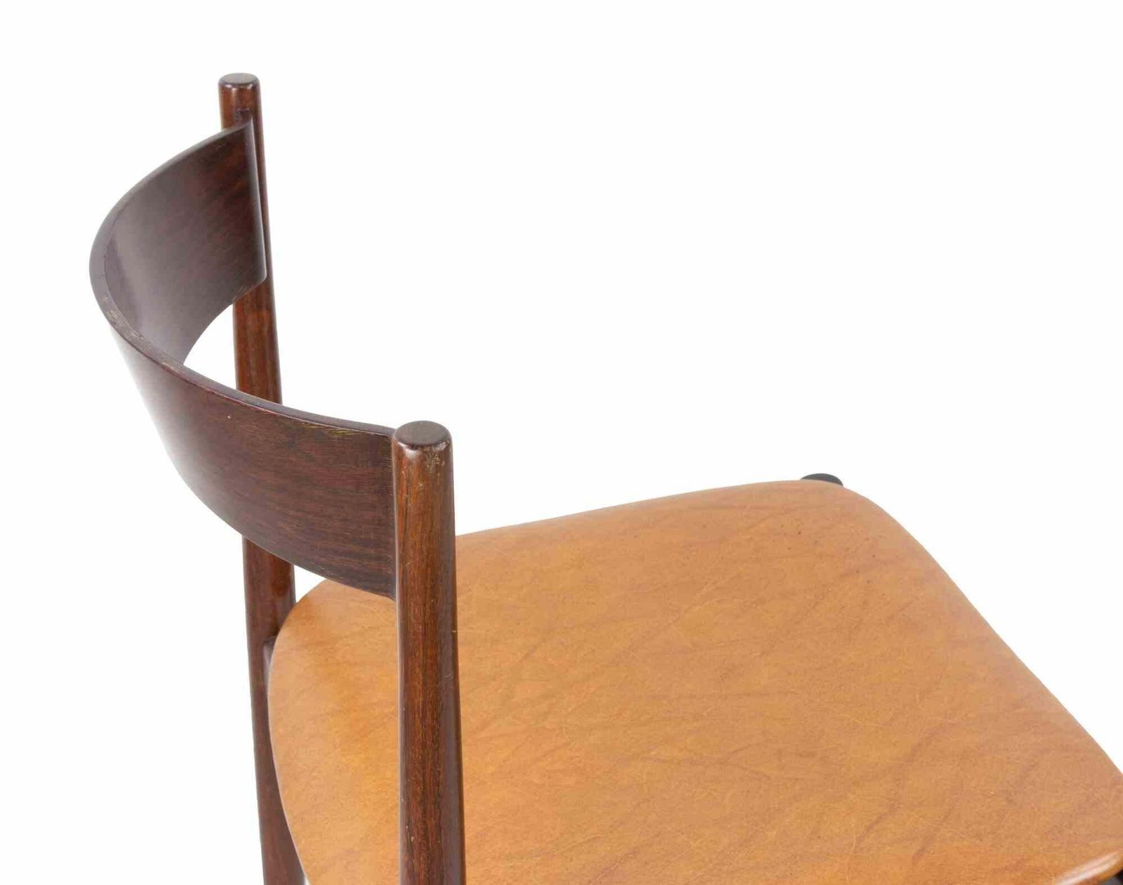 Set Of 4 Vintage Chairs Italian Manufacture 1960s photo vinterior