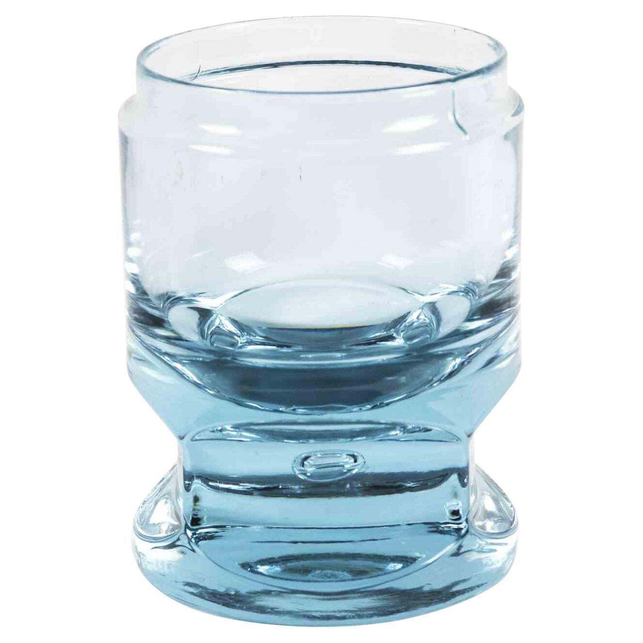 Vintage "Ice" Glass Vase, Italy, 1970s