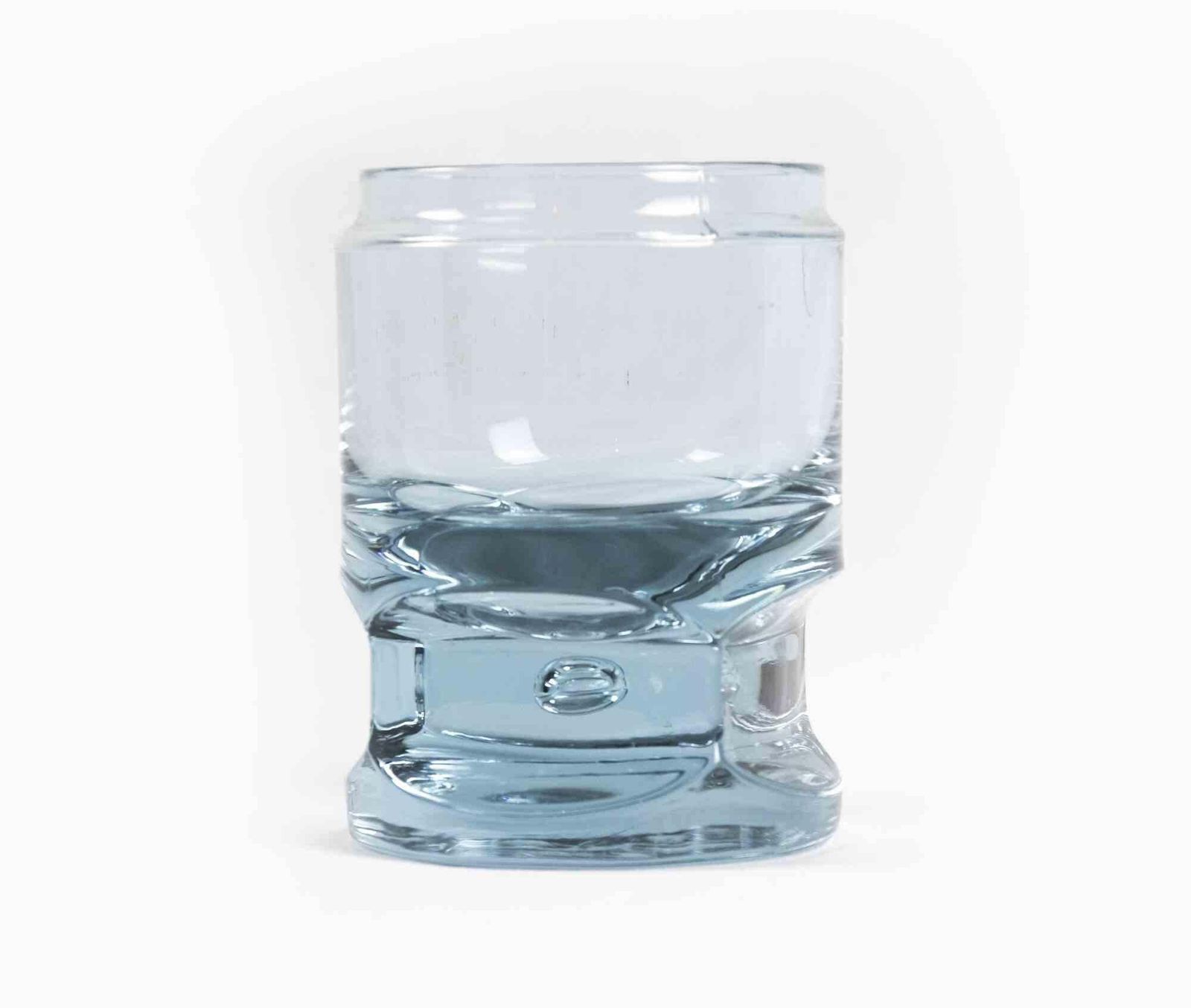 Vintage "Ice" Glass Vase, Italy, 1970s photo furniture