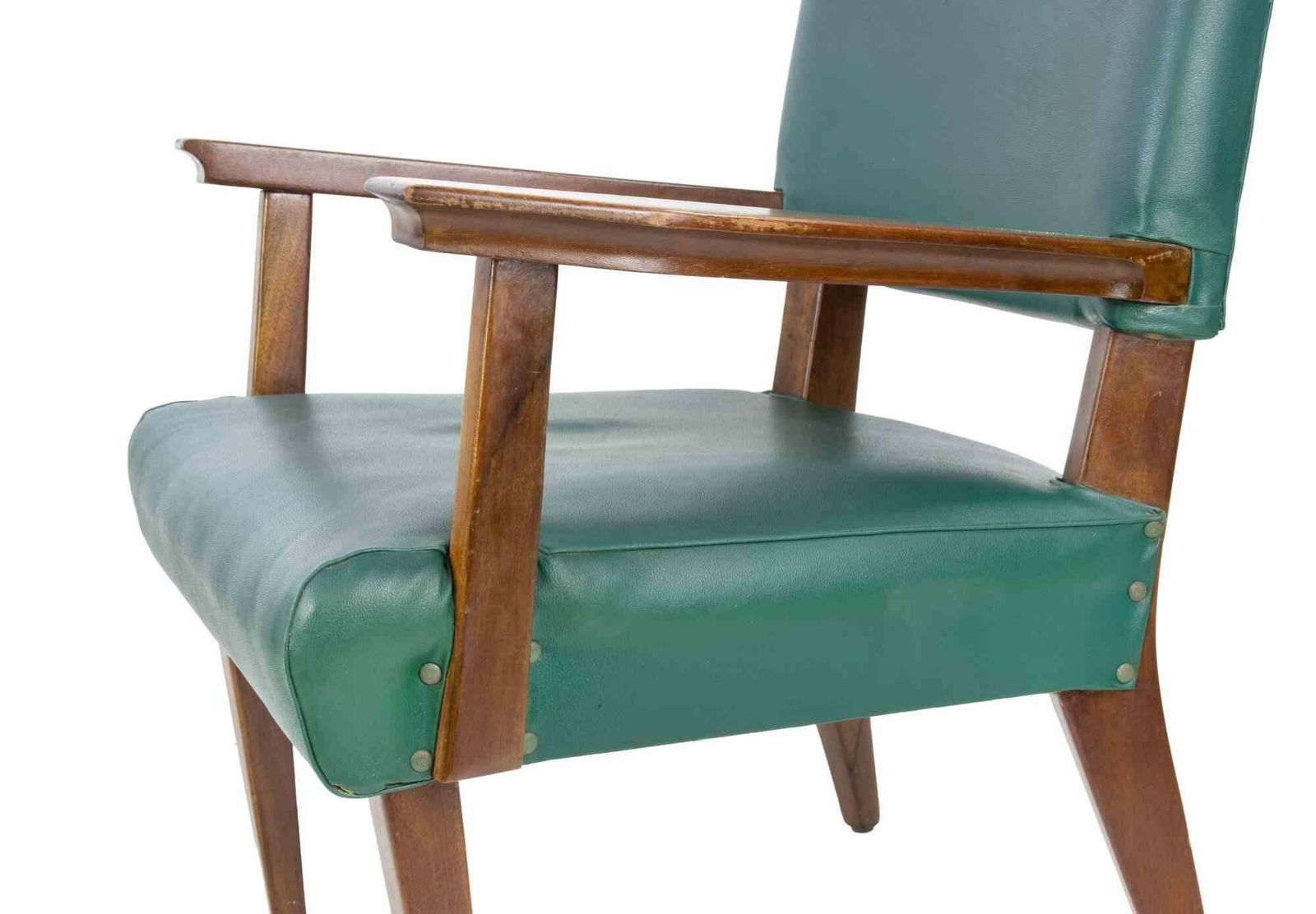 Set Of 2 Chairs And 1 Armchair 1950s photo vintage