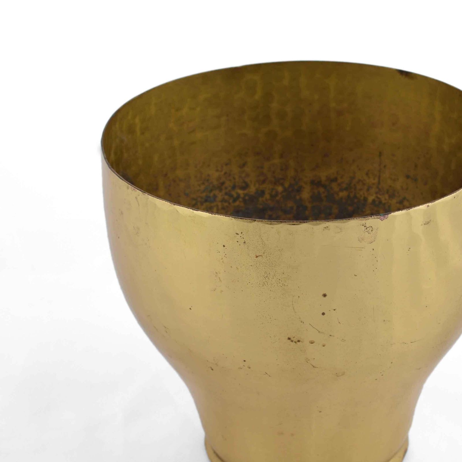 Vintage Brass Plant Pot By Eugen Zint, Germany, 1950s photo furniture