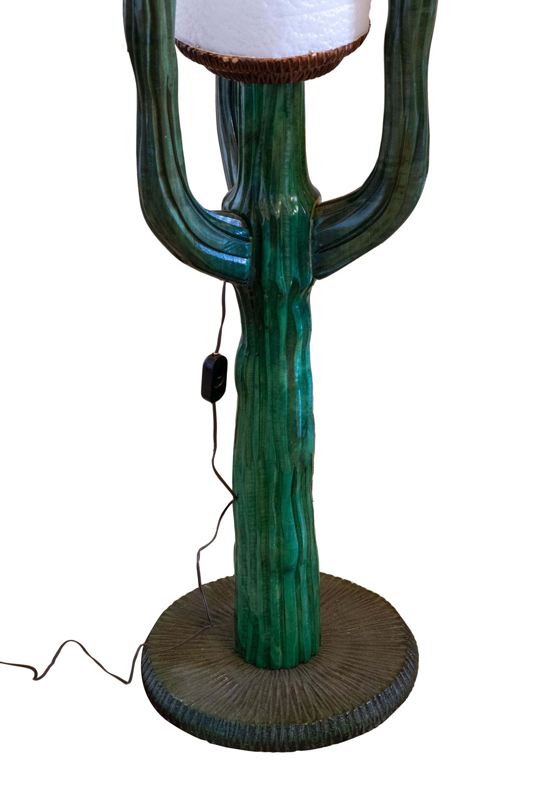 Cactus Floor Lamp In Wood And Plastic By P.S. Creazioni, Italy 1970s photo furniture