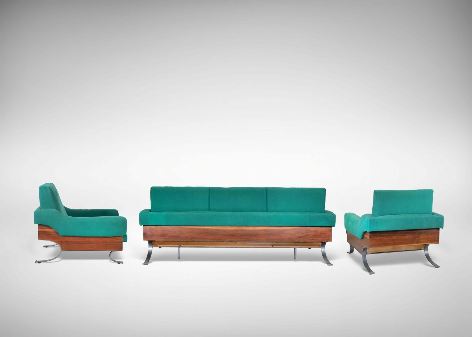Vintage Sofa Set By Saporiti, Italy 1950s photo vinterior