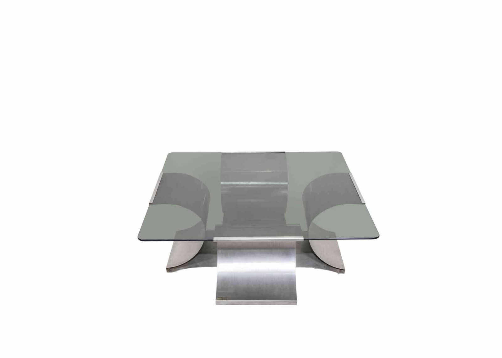 Vintage Coffee Table Attr. To François Monnet, Italy, 1970s photo vinterior