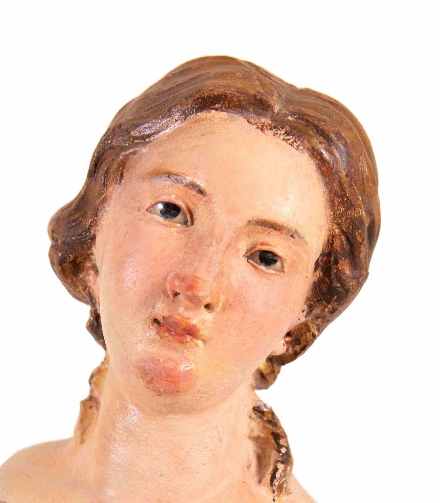 Head Of Woman, Italy, 18th Century photo furniture