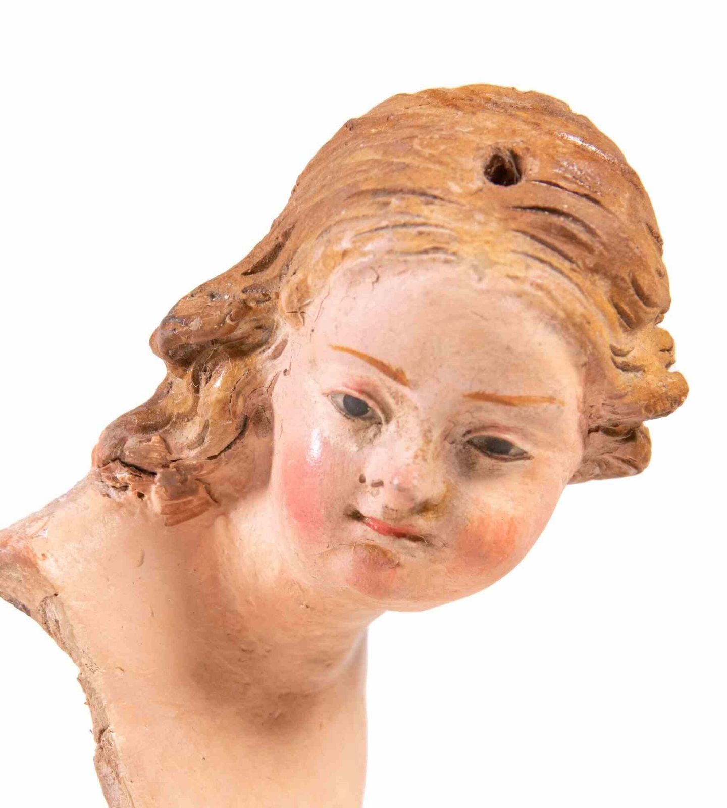 Head Of Young Girl, Italy, 18th Century photo furniture