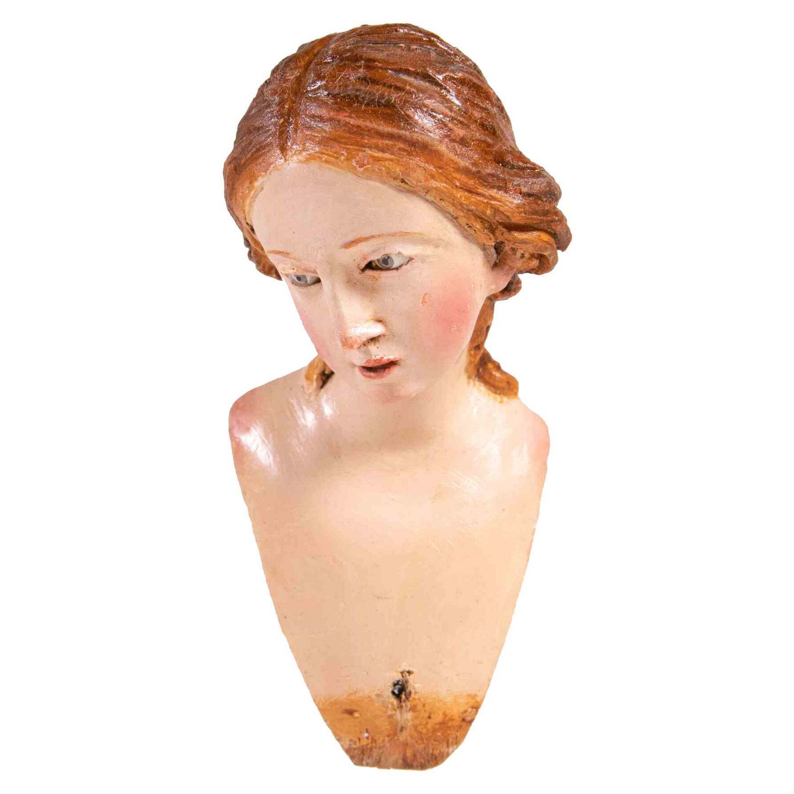 Head Of Young Girl, Italy, 18th Century