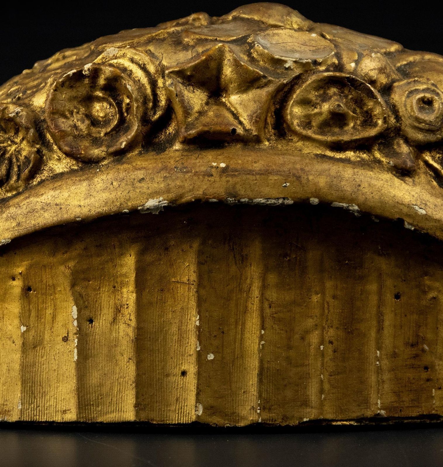 Gilded Terracotta Centerpiece, Mid 20th Century photo Home Decor