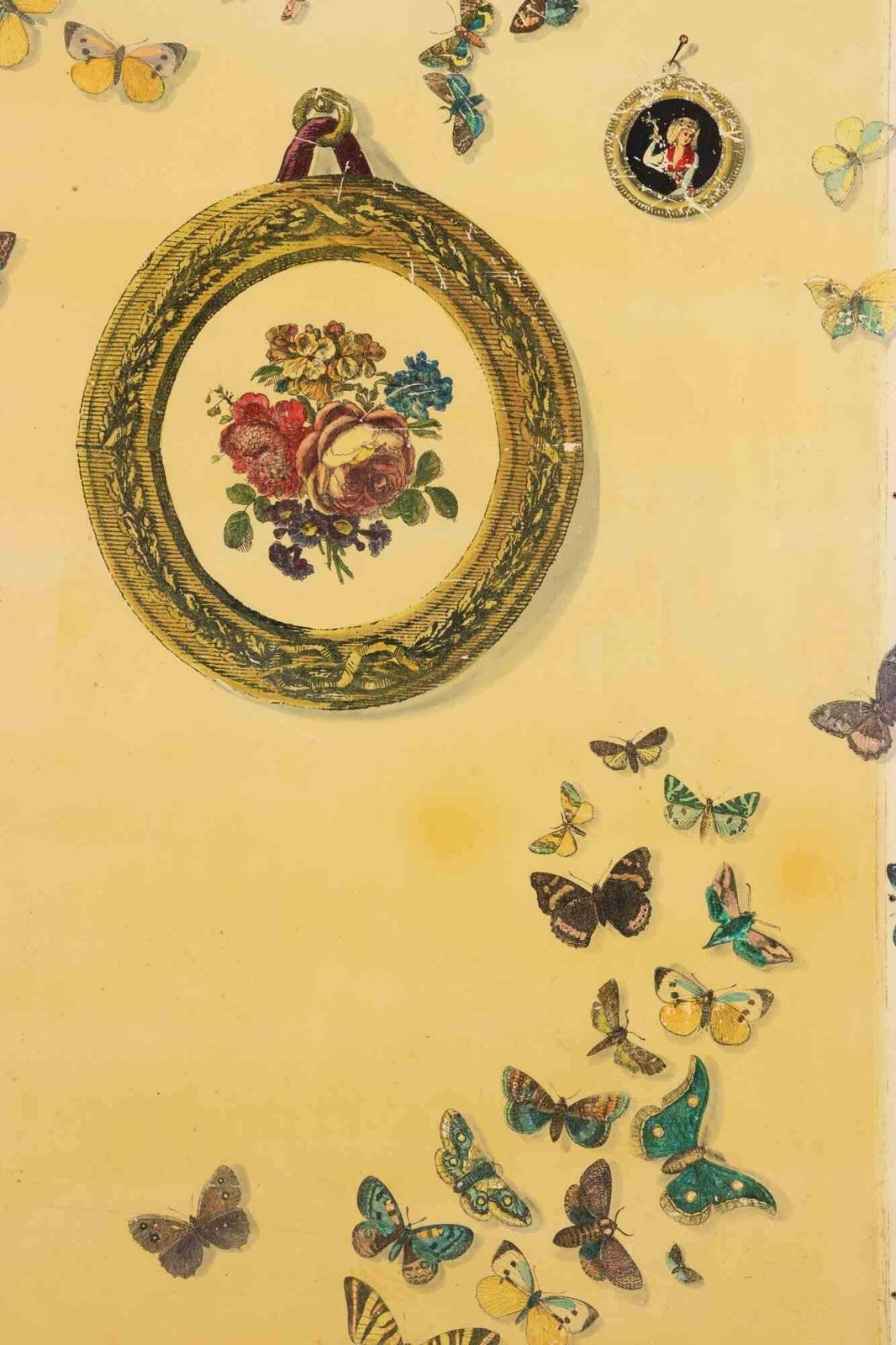 Fornasetti's Panel By Piero Fornasetti, 1950s photo Furniture