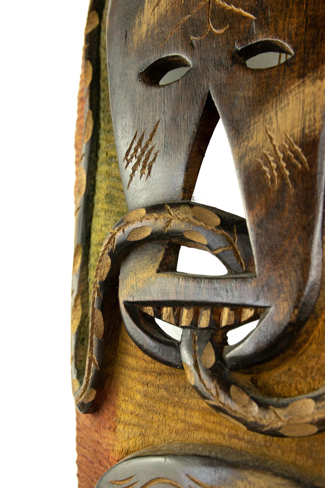 Vintage Wooden Mask, Mid 20th Century photo for sale