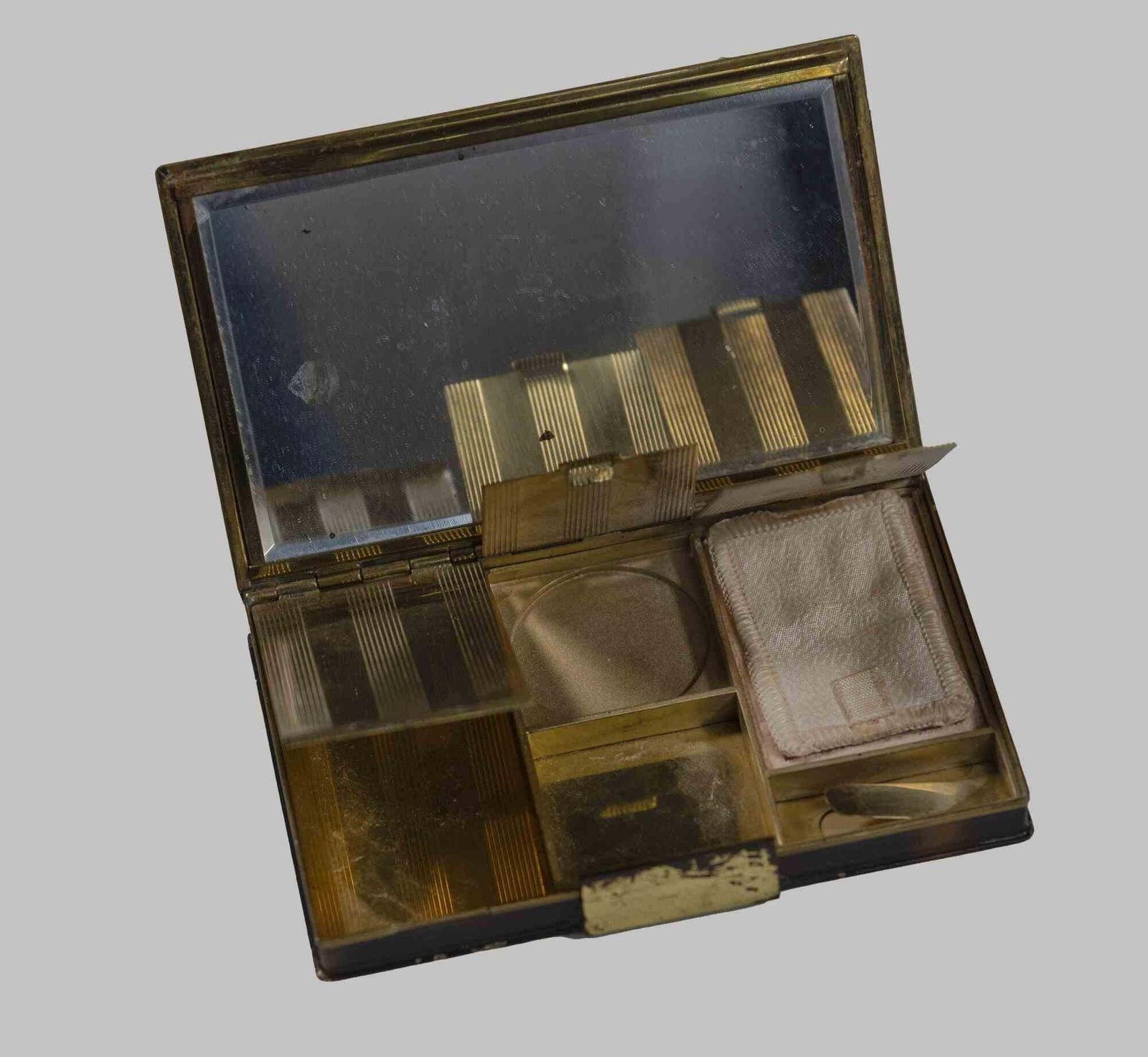 Gilt Bronze Trousse, France, 1930 photo furniture