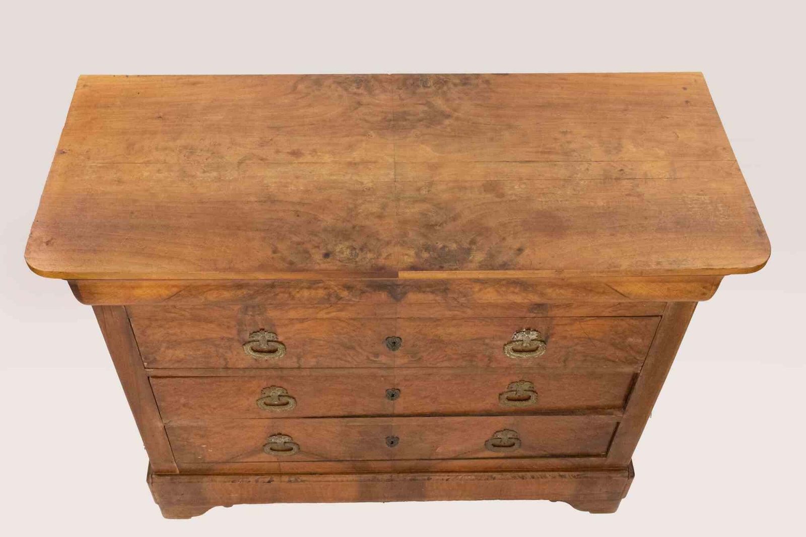 Cappuccino Chest Of Drawers, Italy, Mid 20th Century photo vinterior