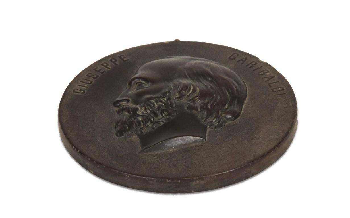 Garibaldi's Profile, By Italian Manufacture, 19th Century photo for sale