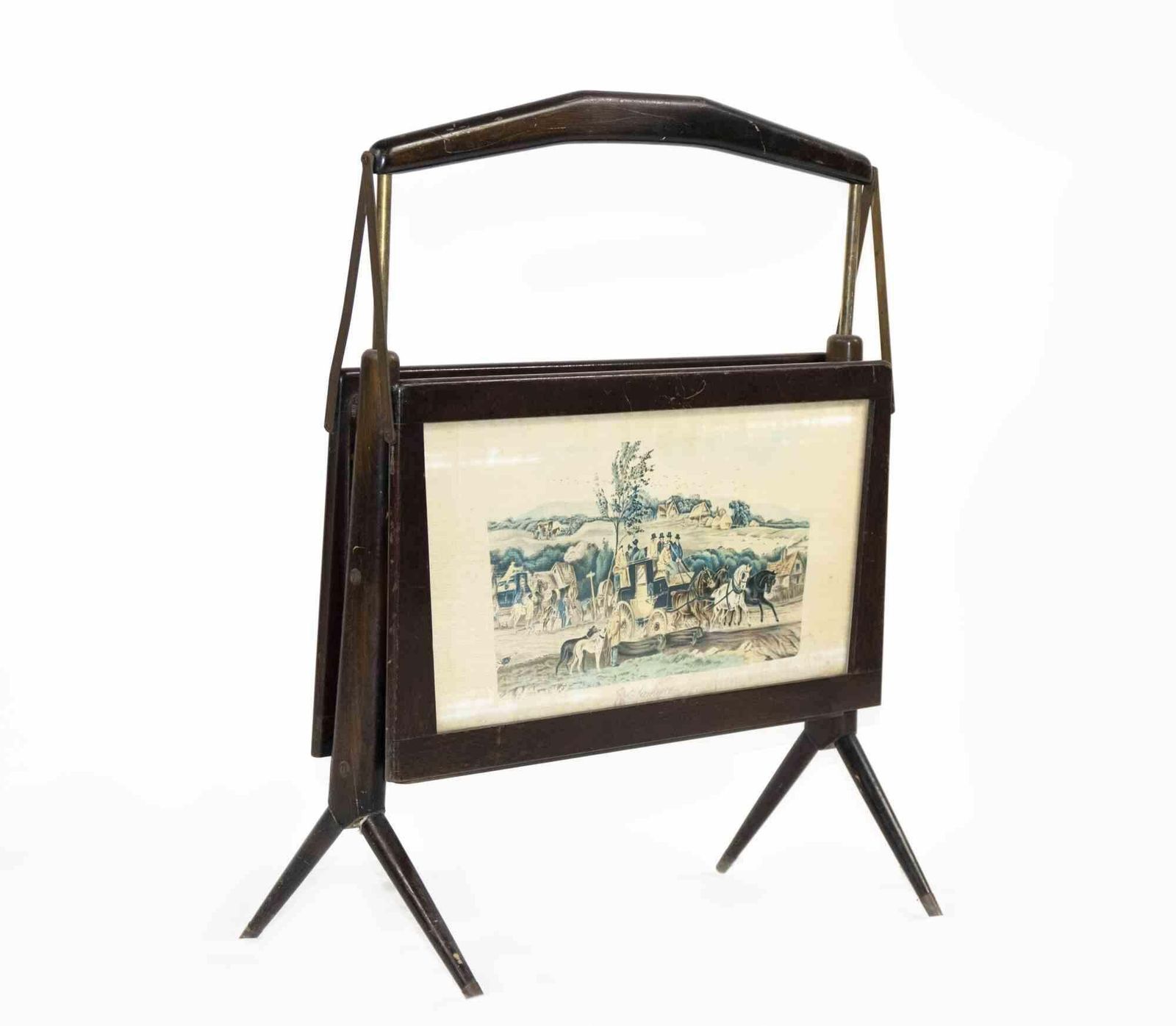 Magazine Holder By Ico Parisi, Mid 20th Century photo furniture