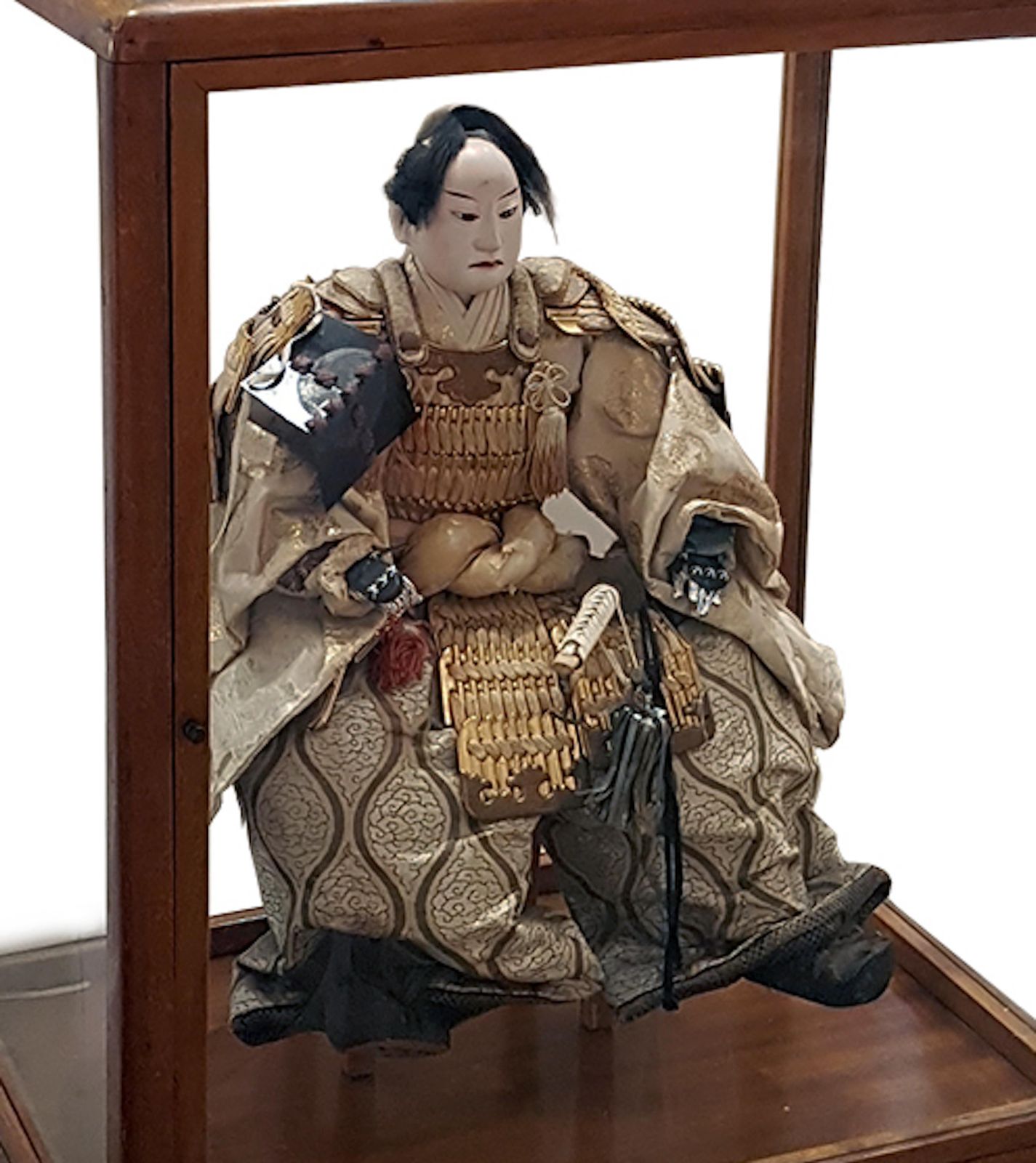 Japanese Samurai Doll, End Of 18th Century photo for sale
