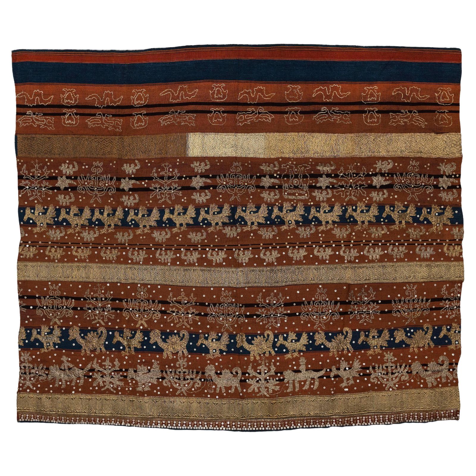 Ceremonial Cloth 'Tapis' Of Lampung