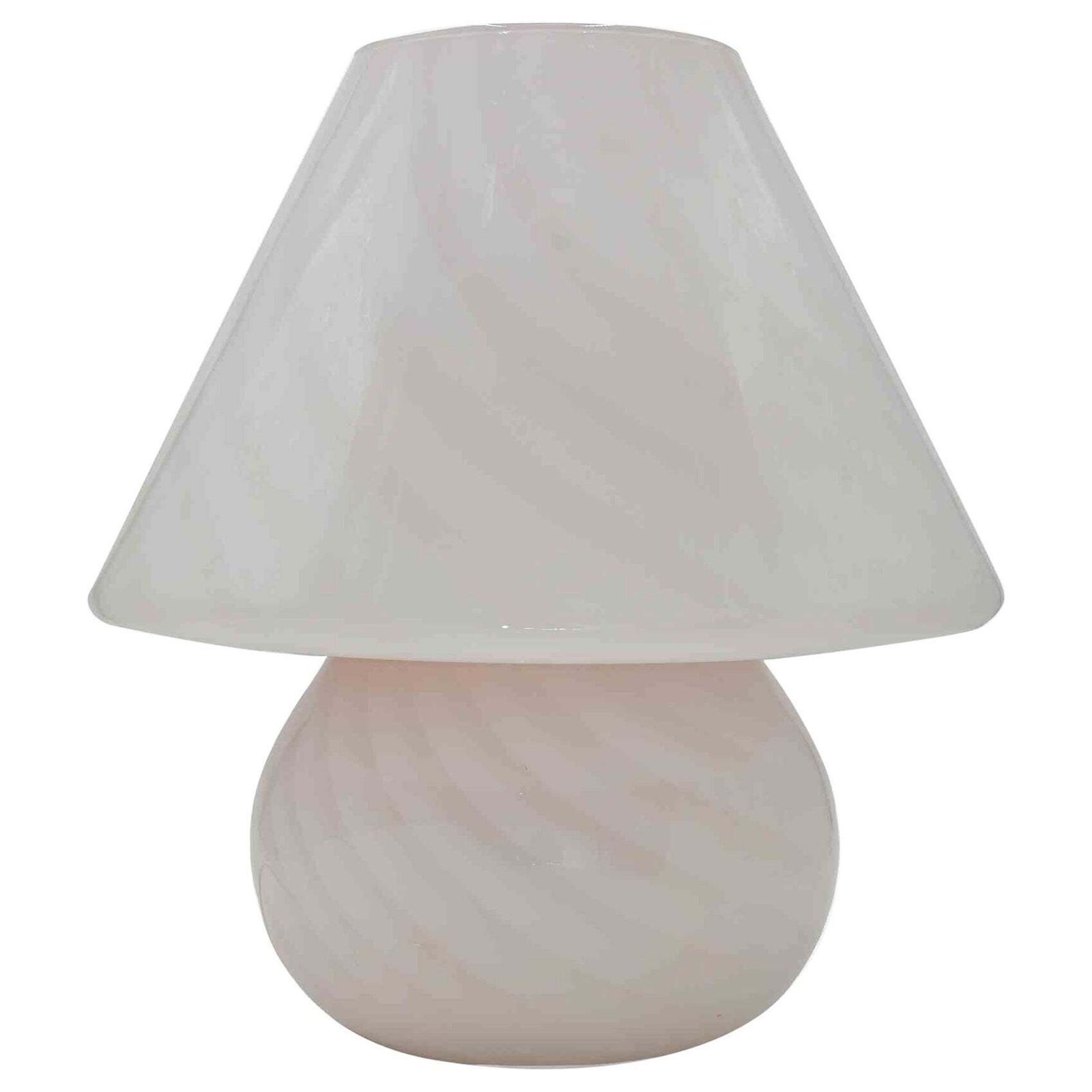 Vintage Table Lamp In Pink Glass, Murano, Italy, 1970s