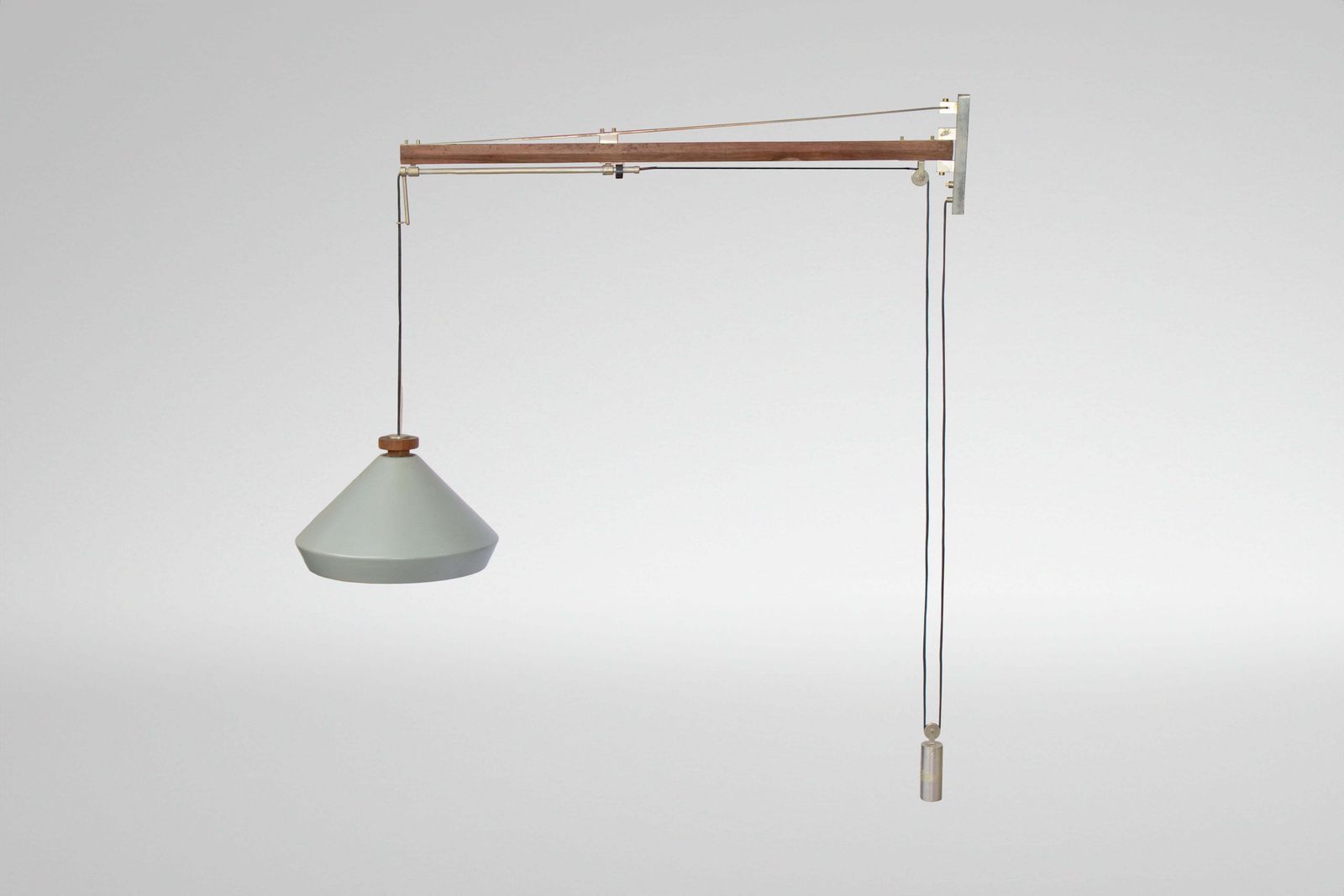 Lamp Model "177a" Saliscendi By Tito Agnoli For O Luce, Italy 1957. photo furniture
