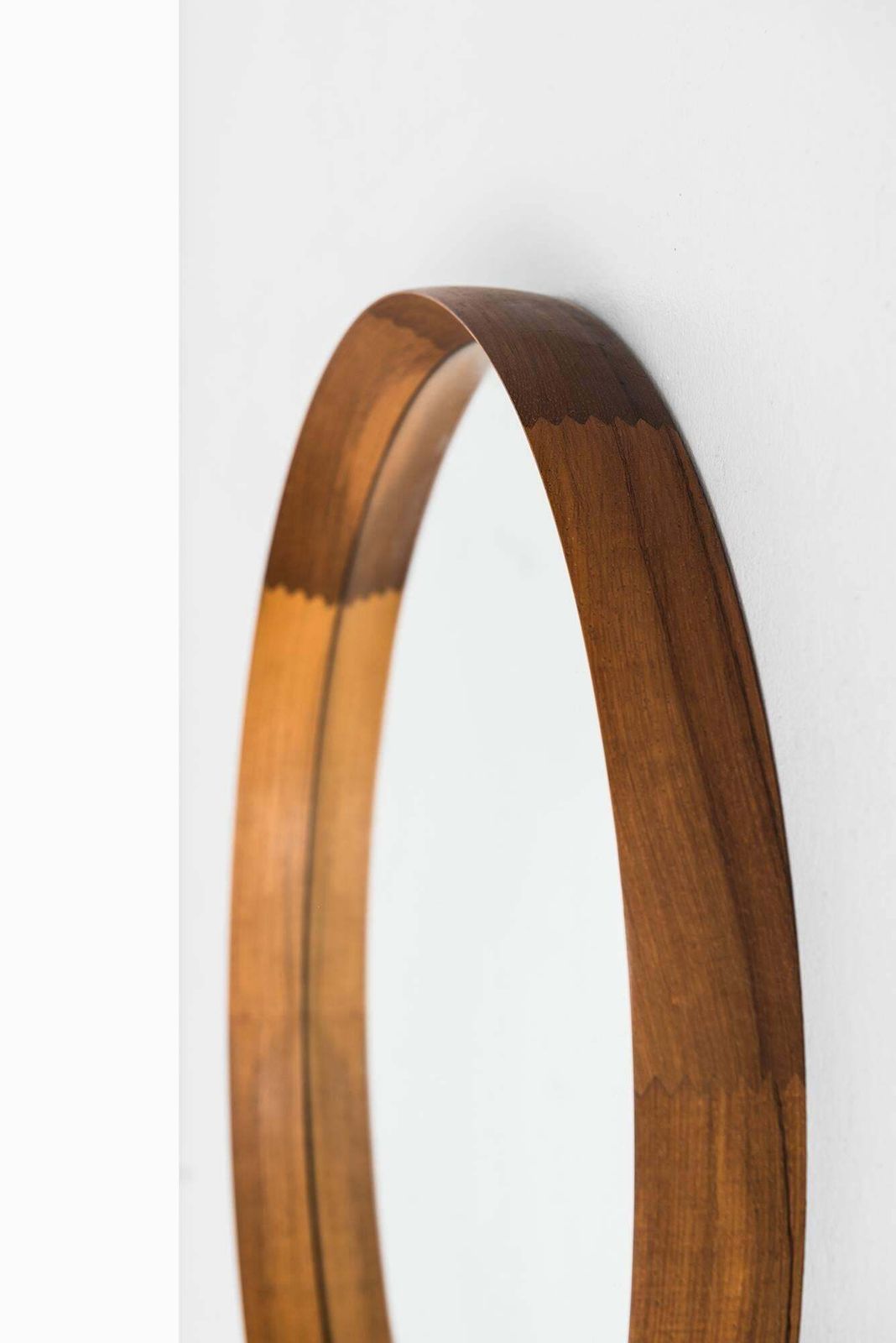 Uno & östen Kristiansson Mirror In Rosewood By Luxus In Sweden photo Home Decor