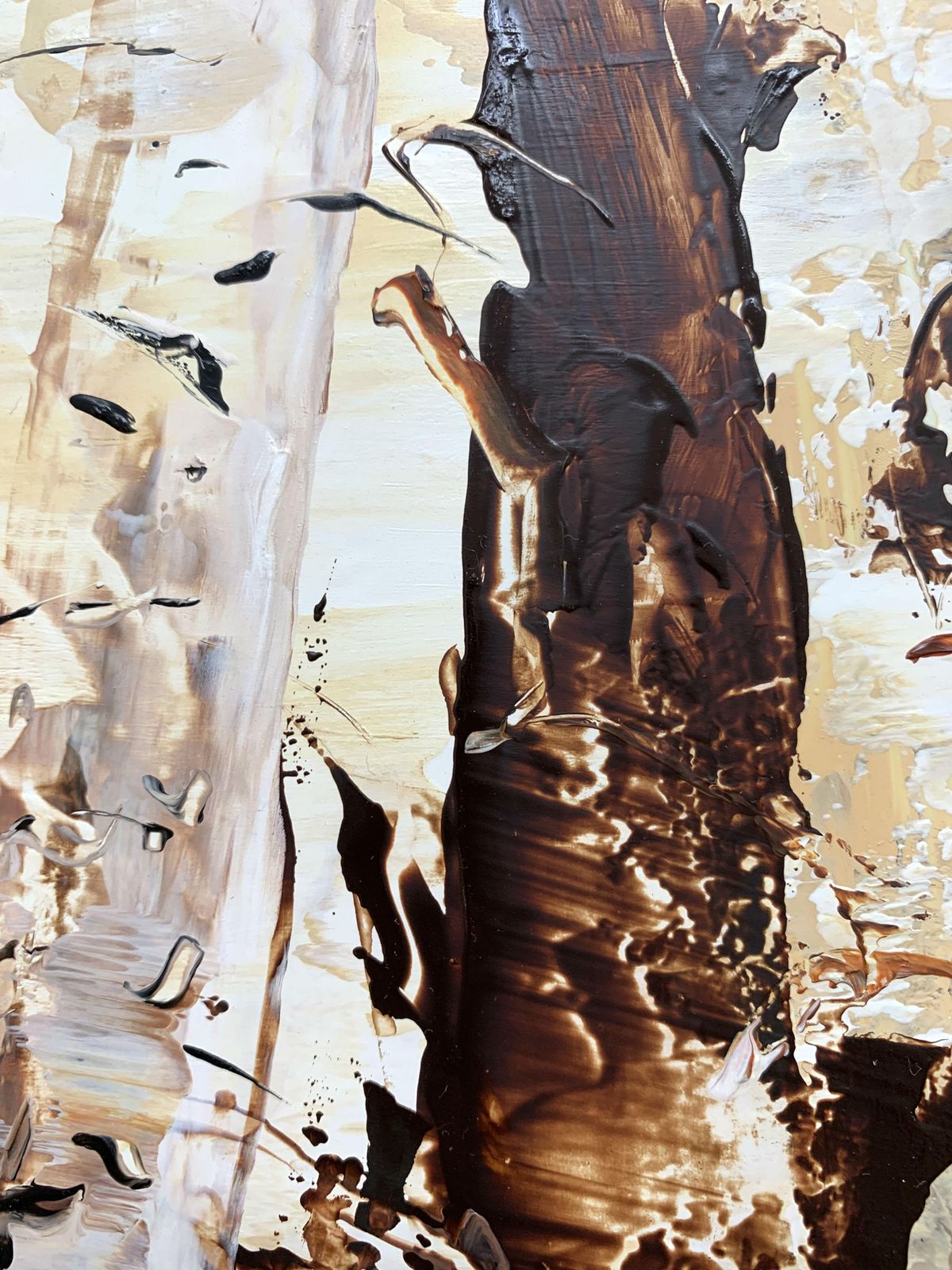 Monika Rossalandscape   Xxi Century Acrylic Painting, Abstaction & Figurative photo vinterior