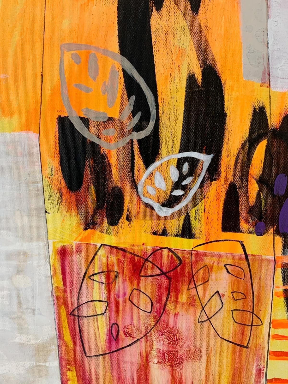 Anna Masiul Gozdeckacome Away With Me   Contemporary Abstract, Acrylics, Bright Colors, Vibrant2021 photo for sale