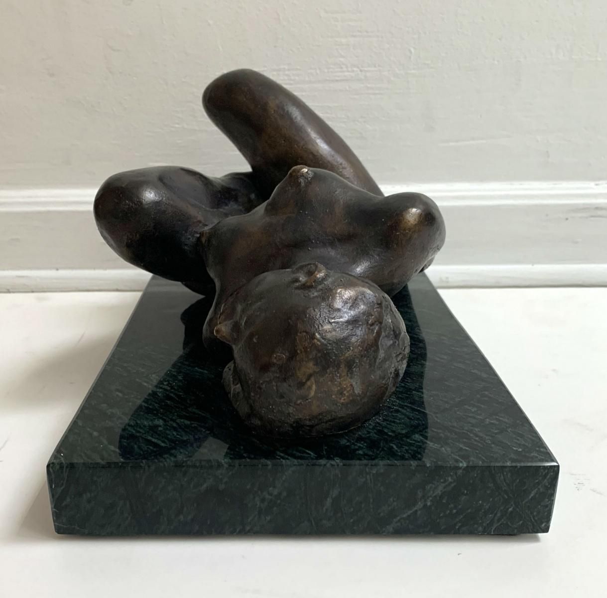 Ryszard Piotrowskiwoman   Xxi Century Contemporary Figurative Bronze Sculpture, Classical, Realism2019 photo vinterior