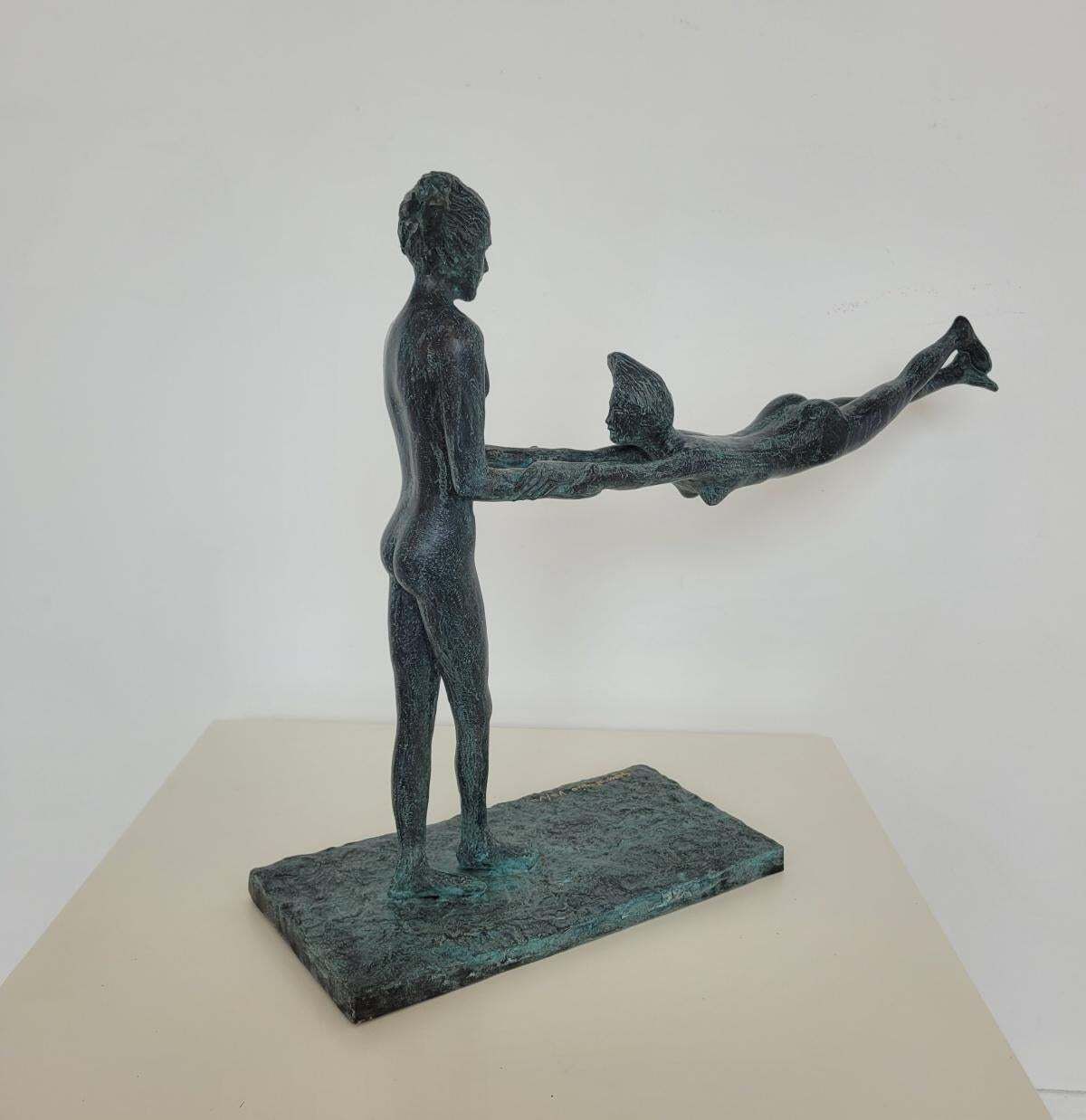 photo for sale Antonio Giancaterinolovers. Contemporary Bronze Sculpture, Limited Edition, Italian Artistca. 2020