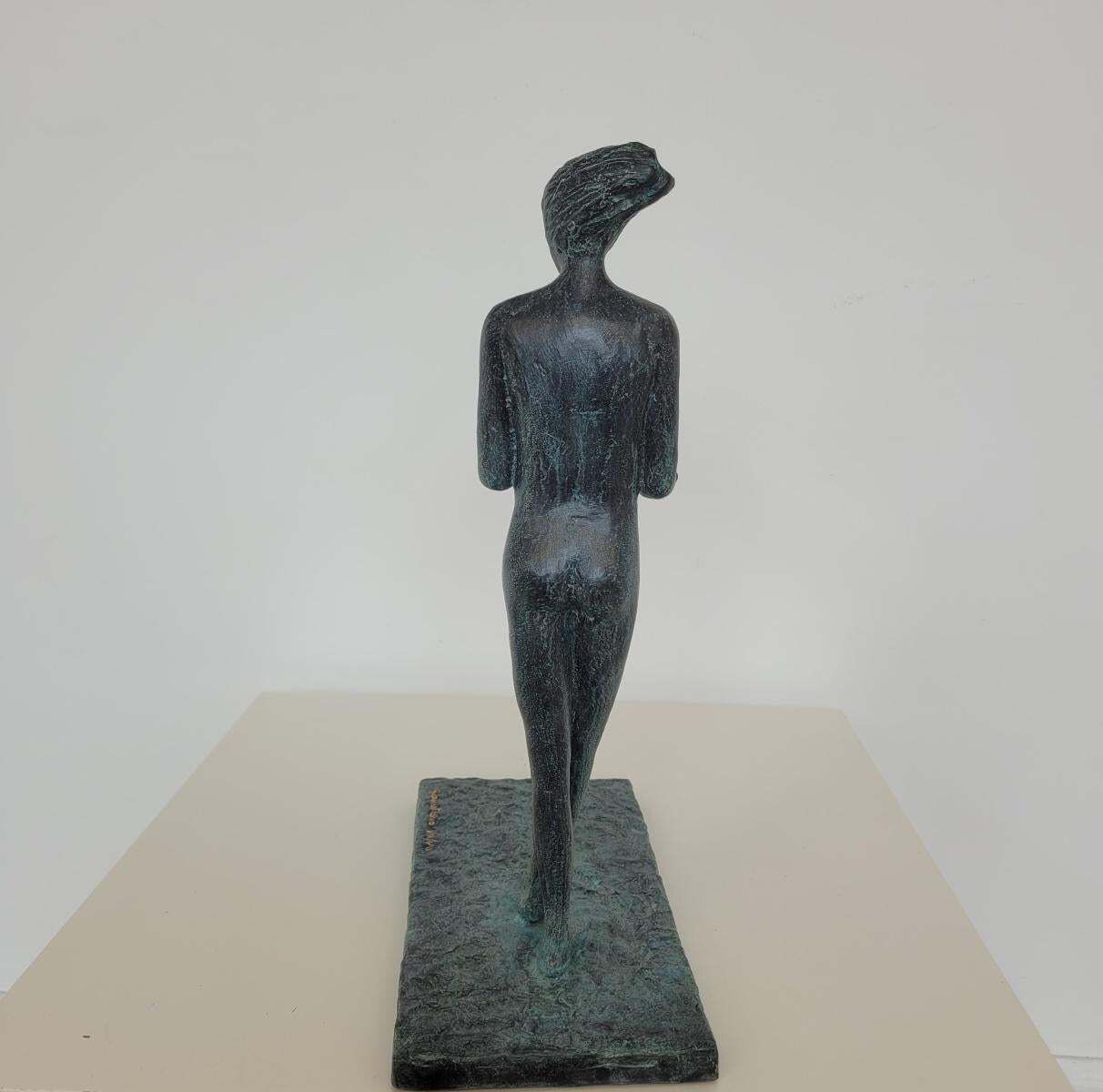 4082.0 Antonio Giancaterinolovers. Contemporary Bronze Sculpture, Limited Edition, Italian Artistca. 2020 photo