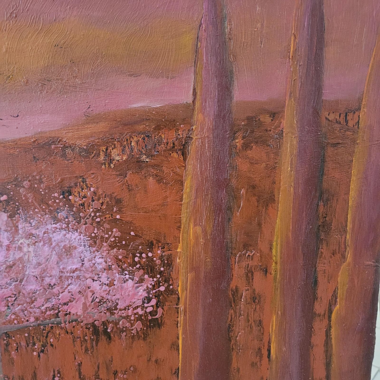 Magdalena Nałęczchildhood Gardens X Xxi Century, Figurative Oil Paintings, Colourful, Landscape2016 photo vintage