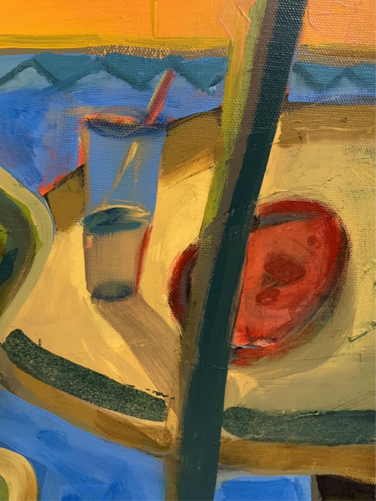 Monika Rossarelaxation   Xxi Century, Contemporary Oil Painting, Bright Vibrant Colors2019 photo Art