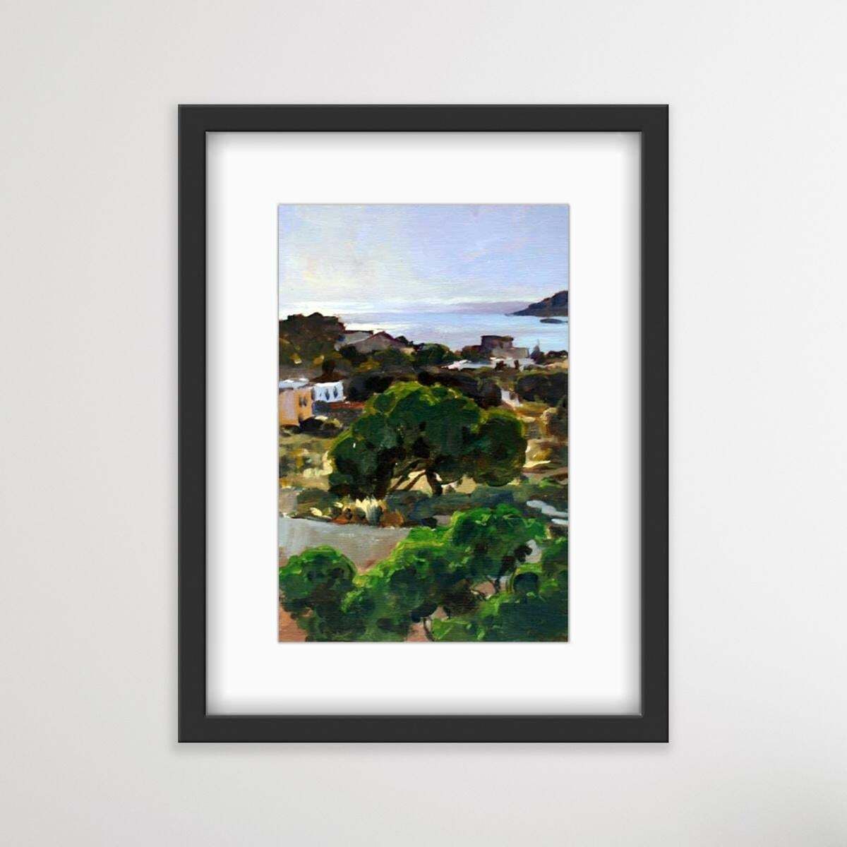 Janusz Szpytsyros Afternoon   Xxi Century, Contemporary Landscape Oil Painting, Realistic2001 photo for sale