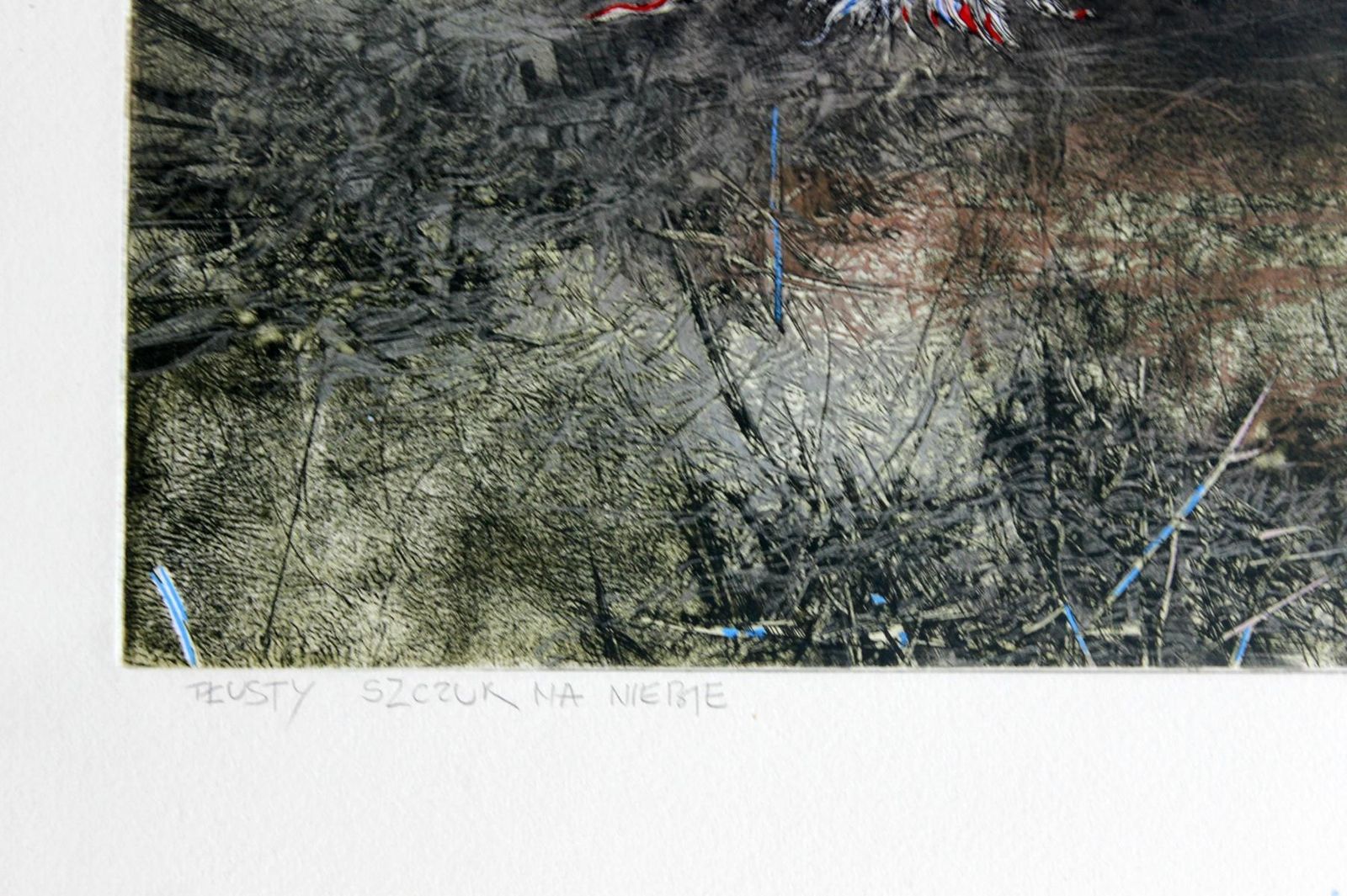 Jacek Sowickirat In The Sky   XX Century, Mixed Media Print, Figurative, Nude1995 photo Art