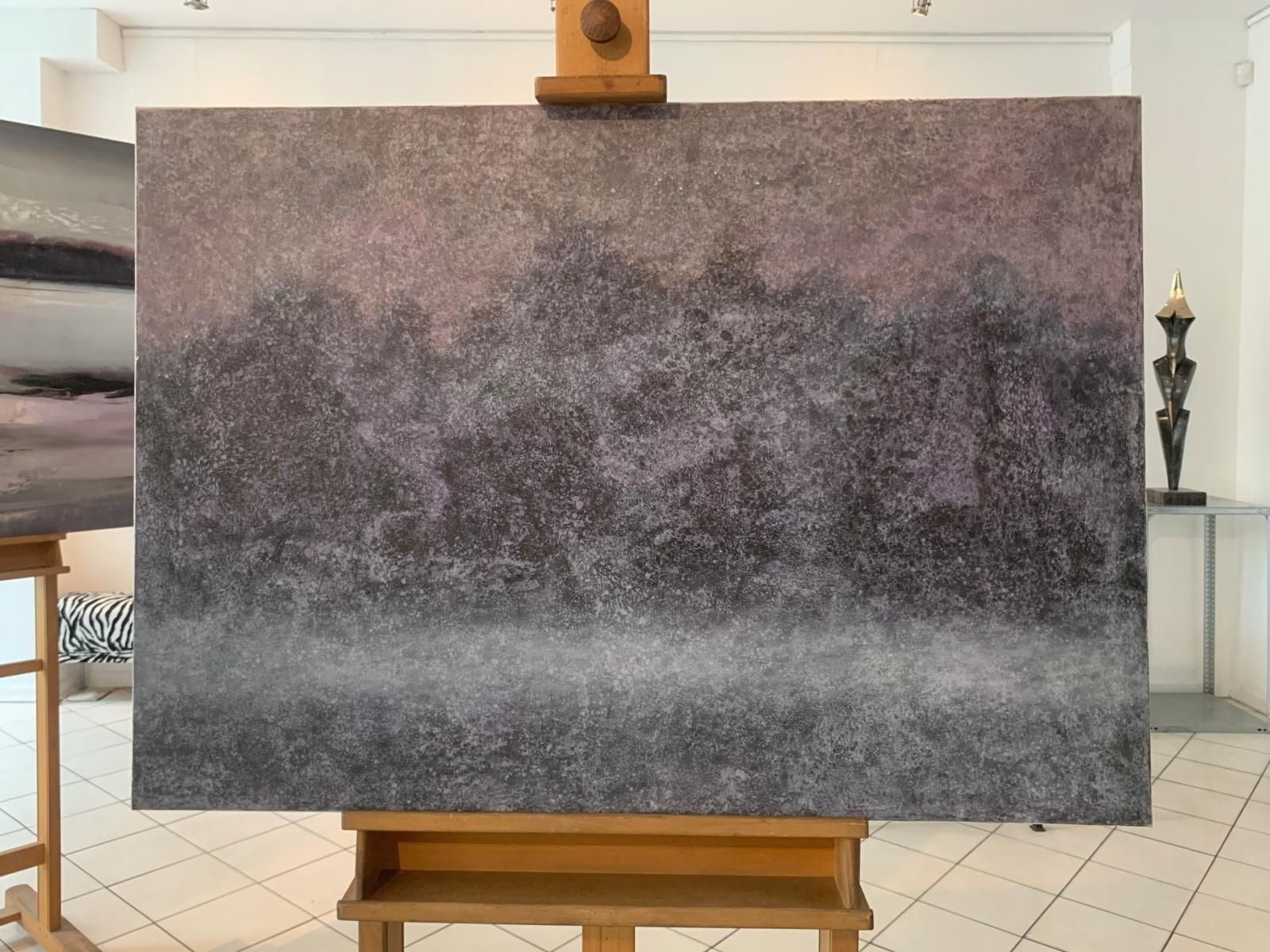 Tomek Mistakhorizon Melting. Contemporary Landscape Painting, Acrylic, Abstract, Polish Art2019 photo Art