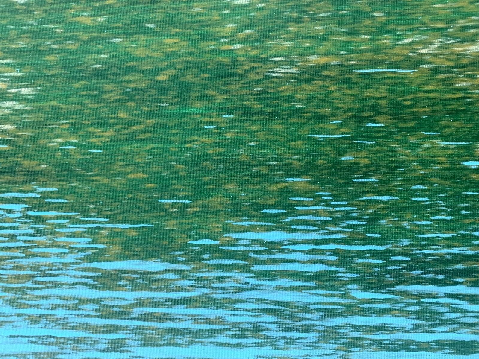 Tomek Mistaknoise. Acrylics Painting, Waterscape & Abstract, Green & Blue, Polish Artist2022 photo Art