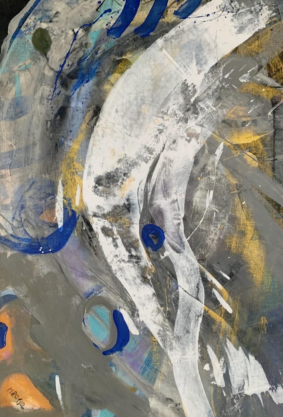 Monika Rossaabstraction   Contemporary Abstract Oil Painting, Colorful, Dynamic2023 photo 1531.0
