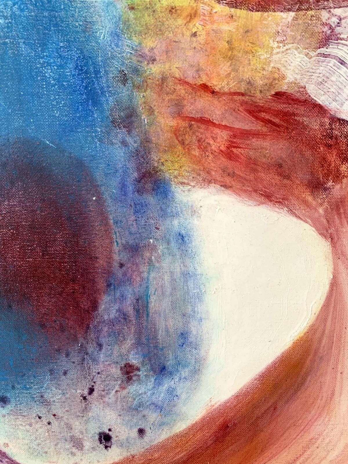Piotr Butkiewiczarcane Knowledge   Xxi Century, Contemporary Abstraction Oil Painting2018 photo vintage