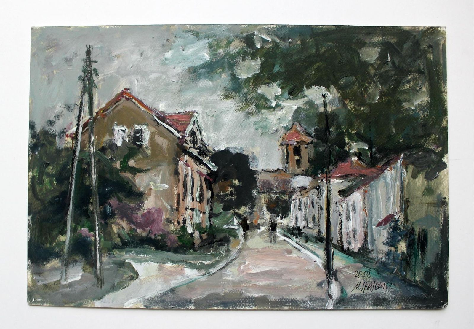 Magdalena Spasowicza View   Xxi Century, Oil On Canvas, Figurative, Landscape2010 photo furniture