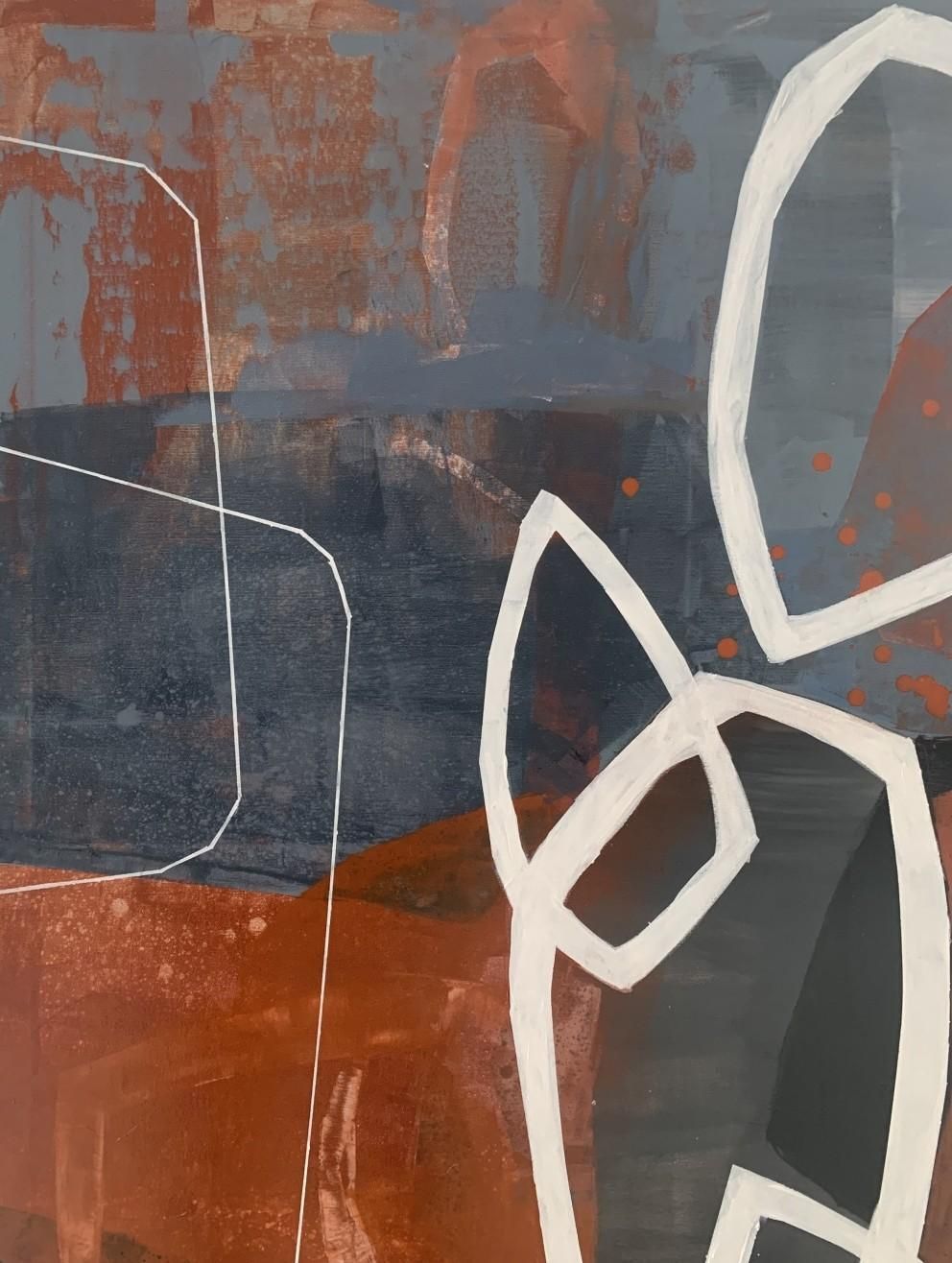 Anna Masiul Gozdeckareshape 2   Contemporary Abstract Painting Acrylics, Polish Artist2023 photo furniture