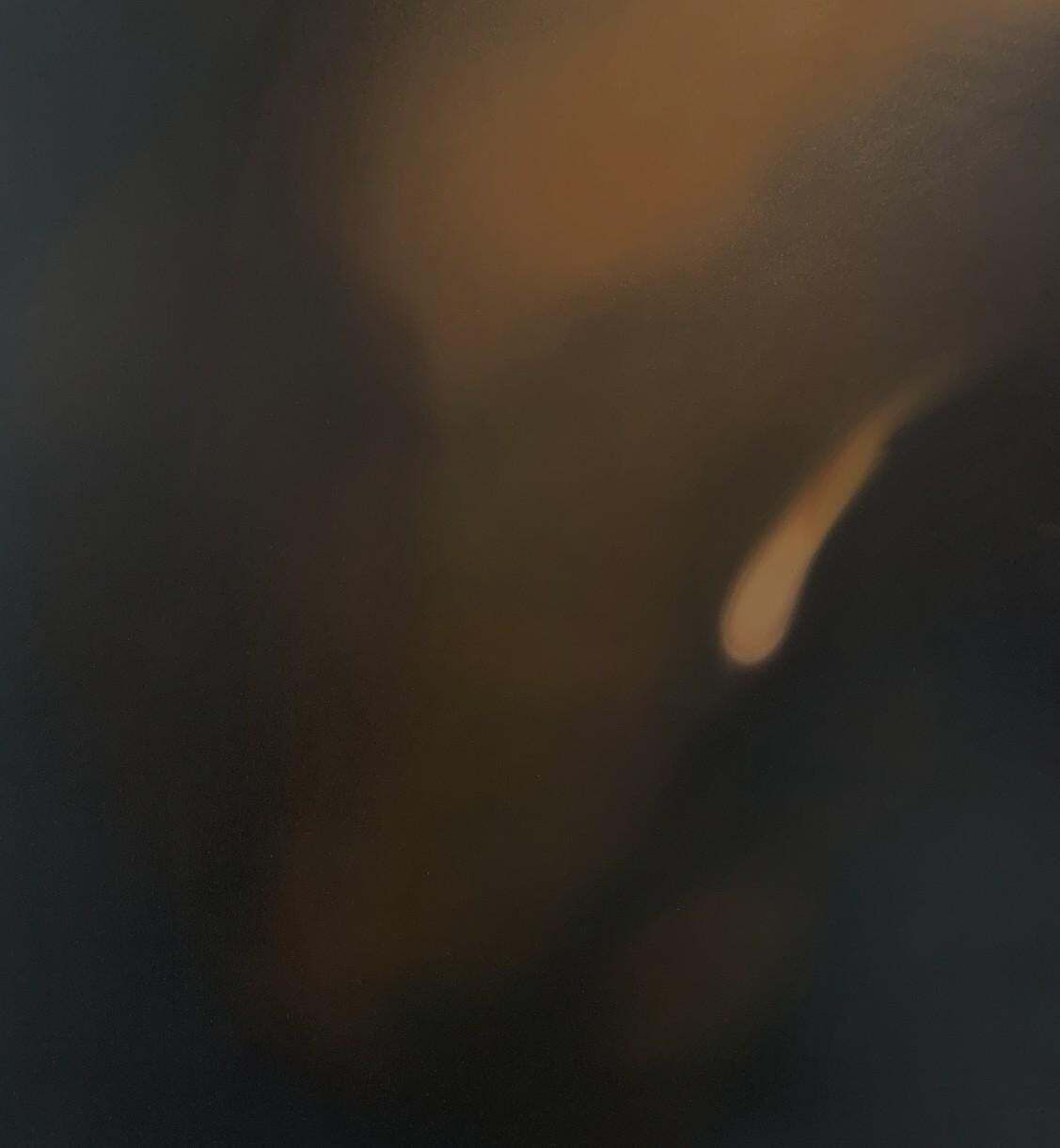 Klaudia Latauntitled   Contemporary Dark Oil Abstract Painting, Young Art, Polish Artist2017 photo furniture