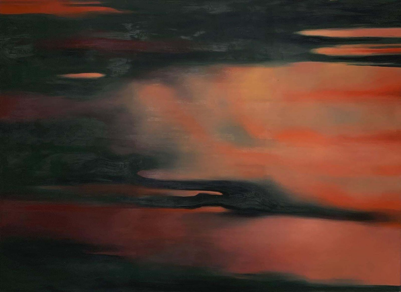 Klaudia Latauntitled. Contemporary Oil Abstract Painting By Polish Young Artist2021