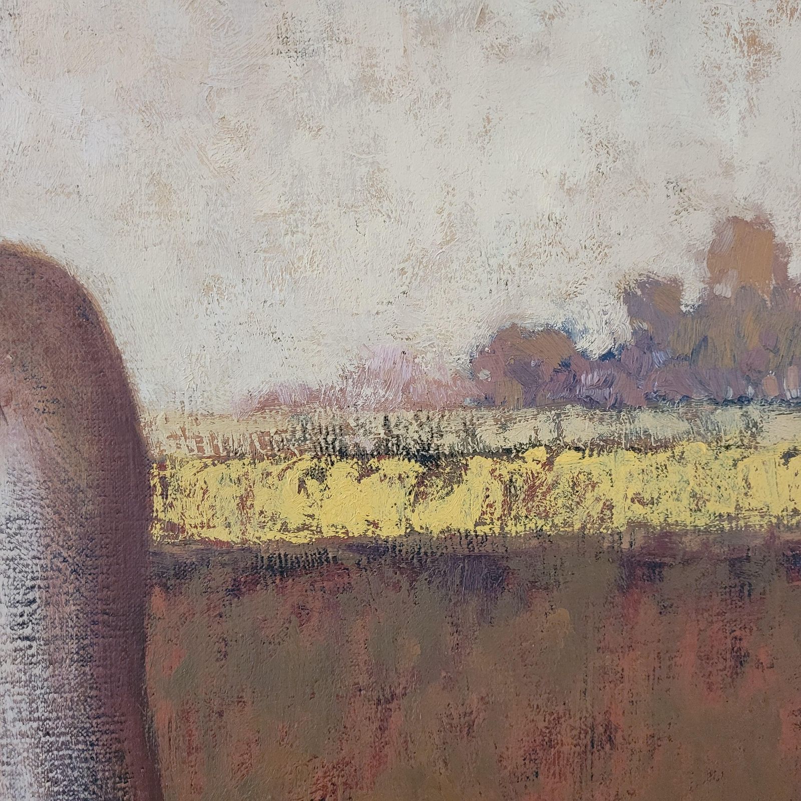 Katarzyna Szydlowskastanding One. Contemporary Figurative Oil Painting, Subtle Female, Polish Artist2002 photo 3403.0