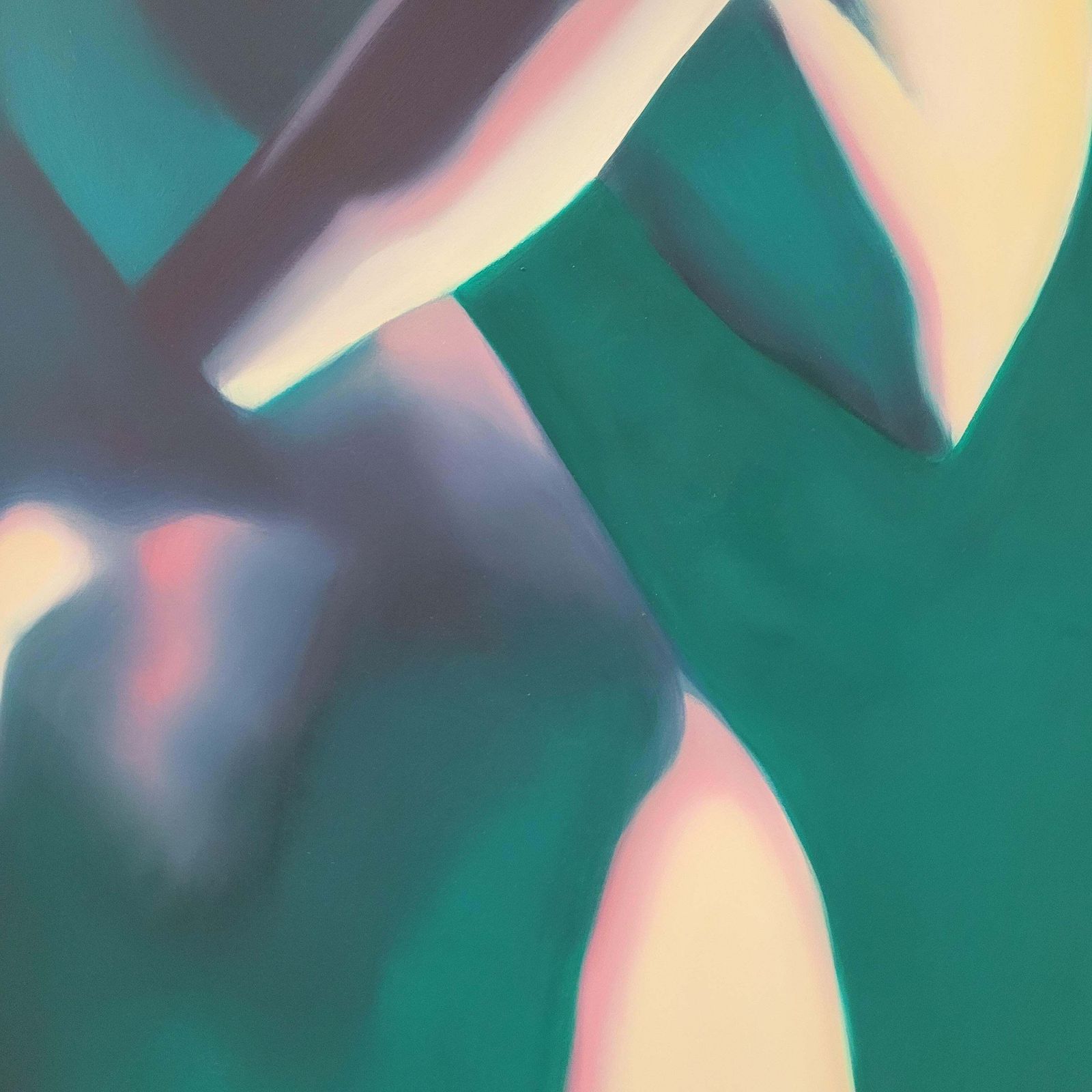 Klaudia Lataforming 6   Contemporary Oil Abstract Painting By Polish Young Artist2023 photo vintage