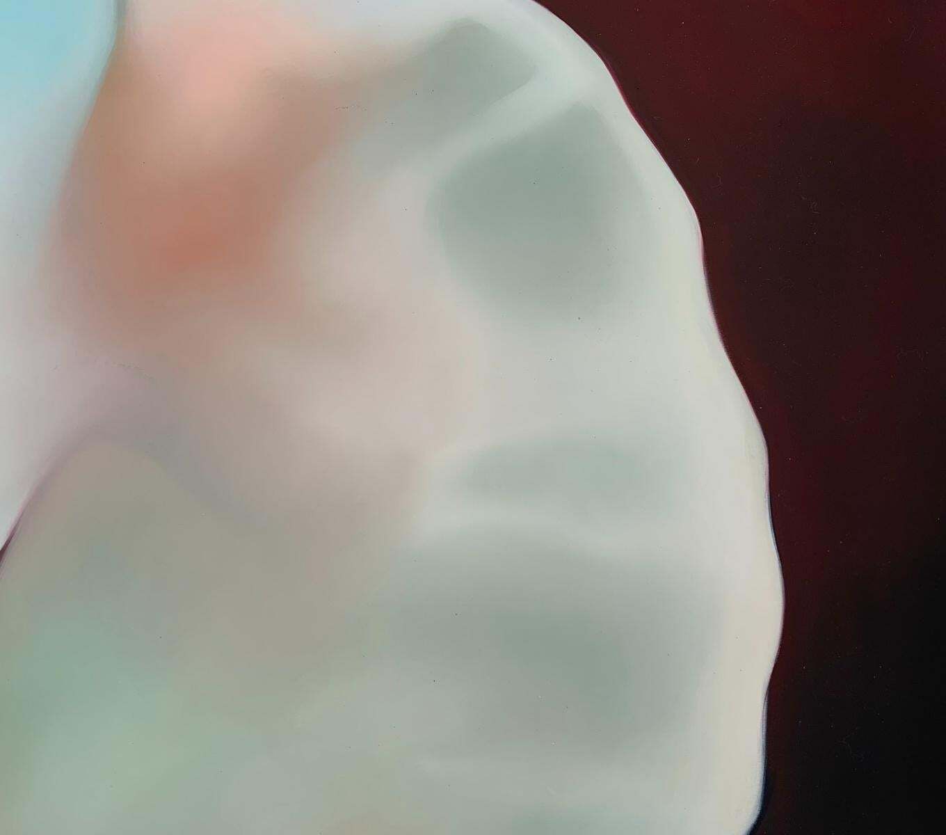 Klaudia Lataforming 3   Contemporary Oil Abstract Painting By Polish Young Artist2022 photo furniture