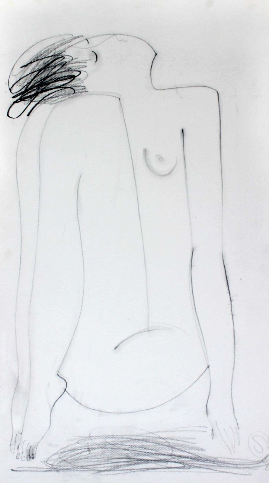 Siergiej Timochownude   Xxi Century, Contemporary Figurative Pencil Drawing On Paper2005