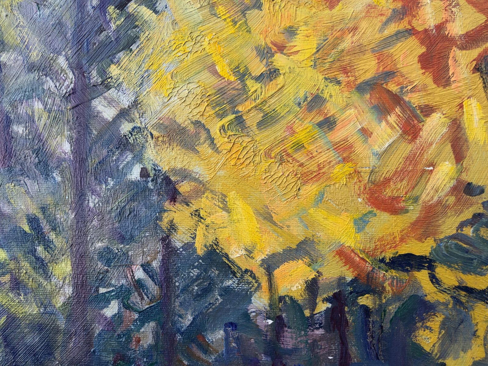 Rafael Duran Benet Lovers In The Forest Oil Painting European Art Landscape C.1990 photo 600.0