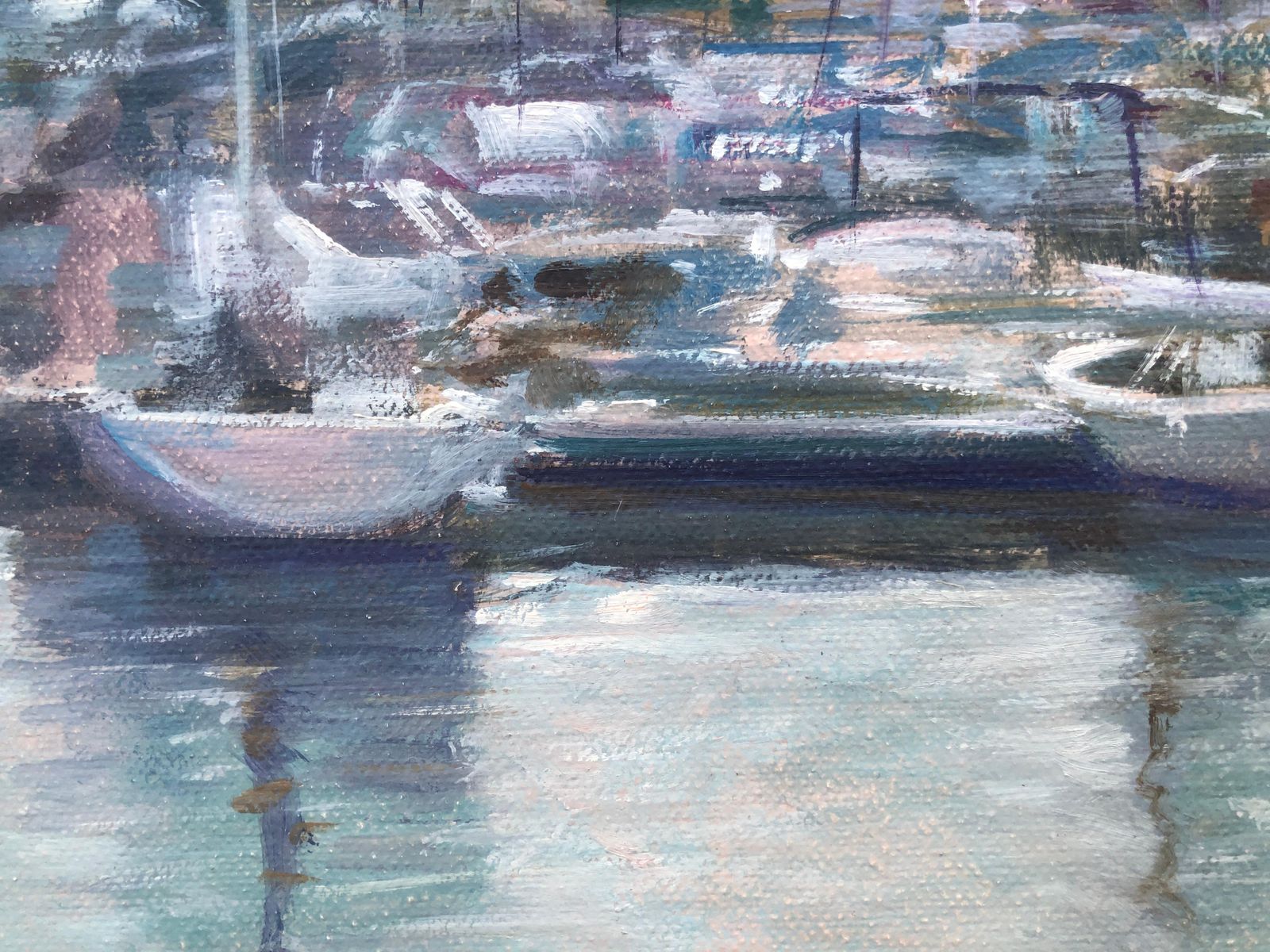 Domingo Alvarez Gomez Seascape Spain Oil On Canvas Painting Ship Sc.2000 photo 400.0