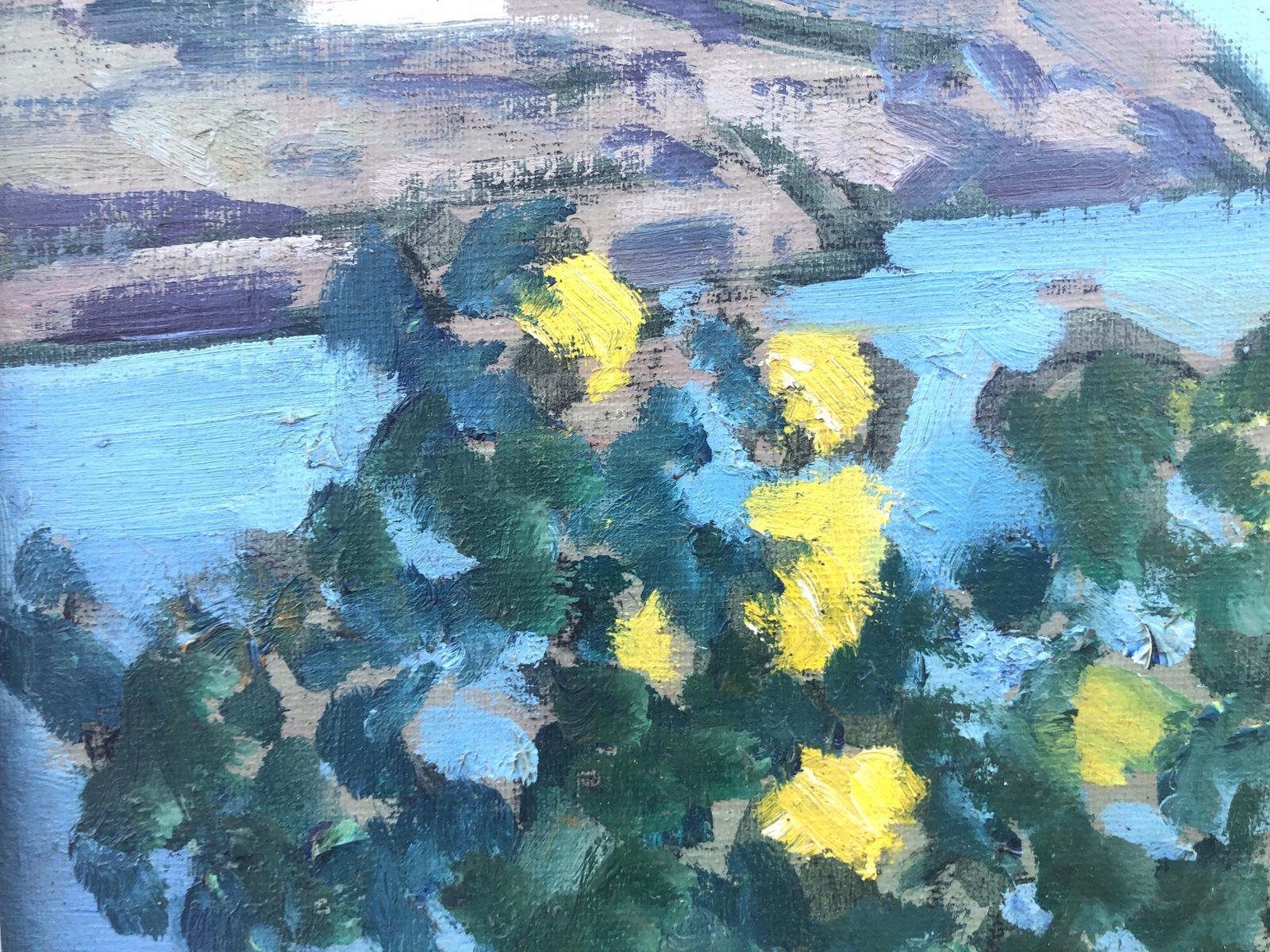 Rafael Duran Benet Costa Brava Oil Painting Spanish Seascape Mediterranean European Art C.1990 photo Art