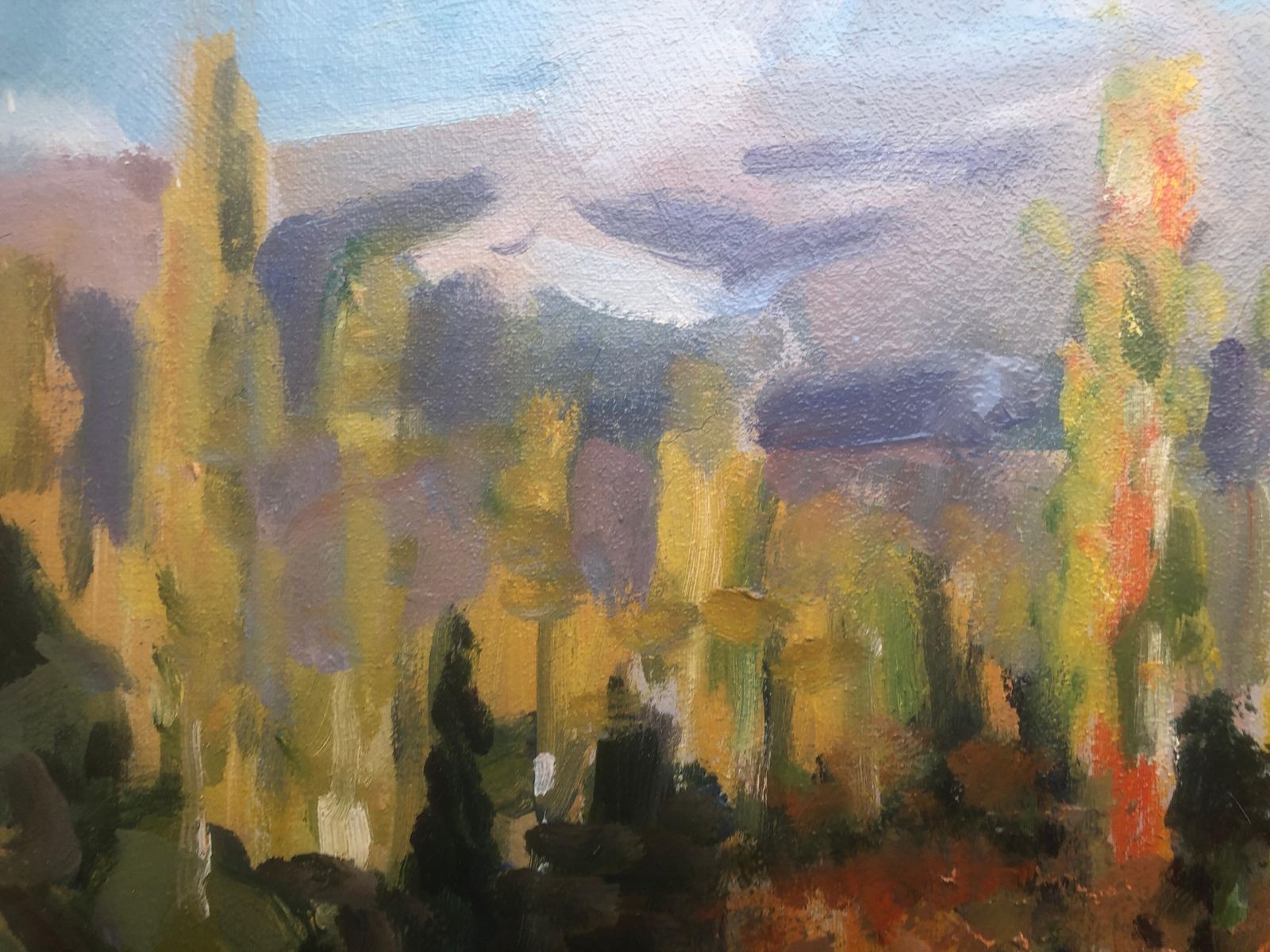 Rafael Duran Benet Spain Oil Painting Landscape With Lake Spanish C.2000 photo 700.0